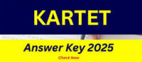 KARTET Answer Key 2025 Released: Download Provisional PDF at sts.karnataka.gov.in